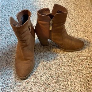 Tahari Suede & Leather Booties